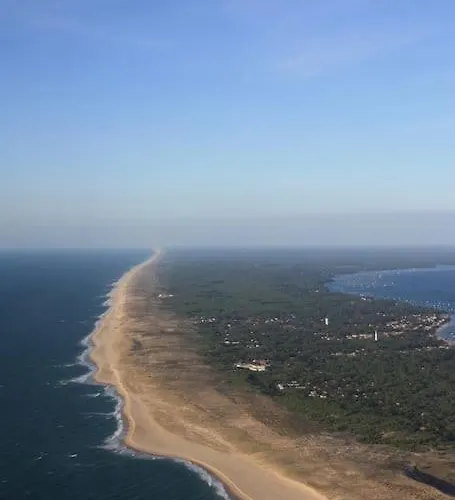 Capferret Sous Les Pins,bassin Et Ocean A Pied *